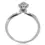 Thumbnail: Exquisite 0.15 ct. Round Brilliant Diamond Ring