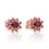 Thumbnail: Mesmerizing 2.40 Carat Oval and Round Brilliant Garnet Earrings