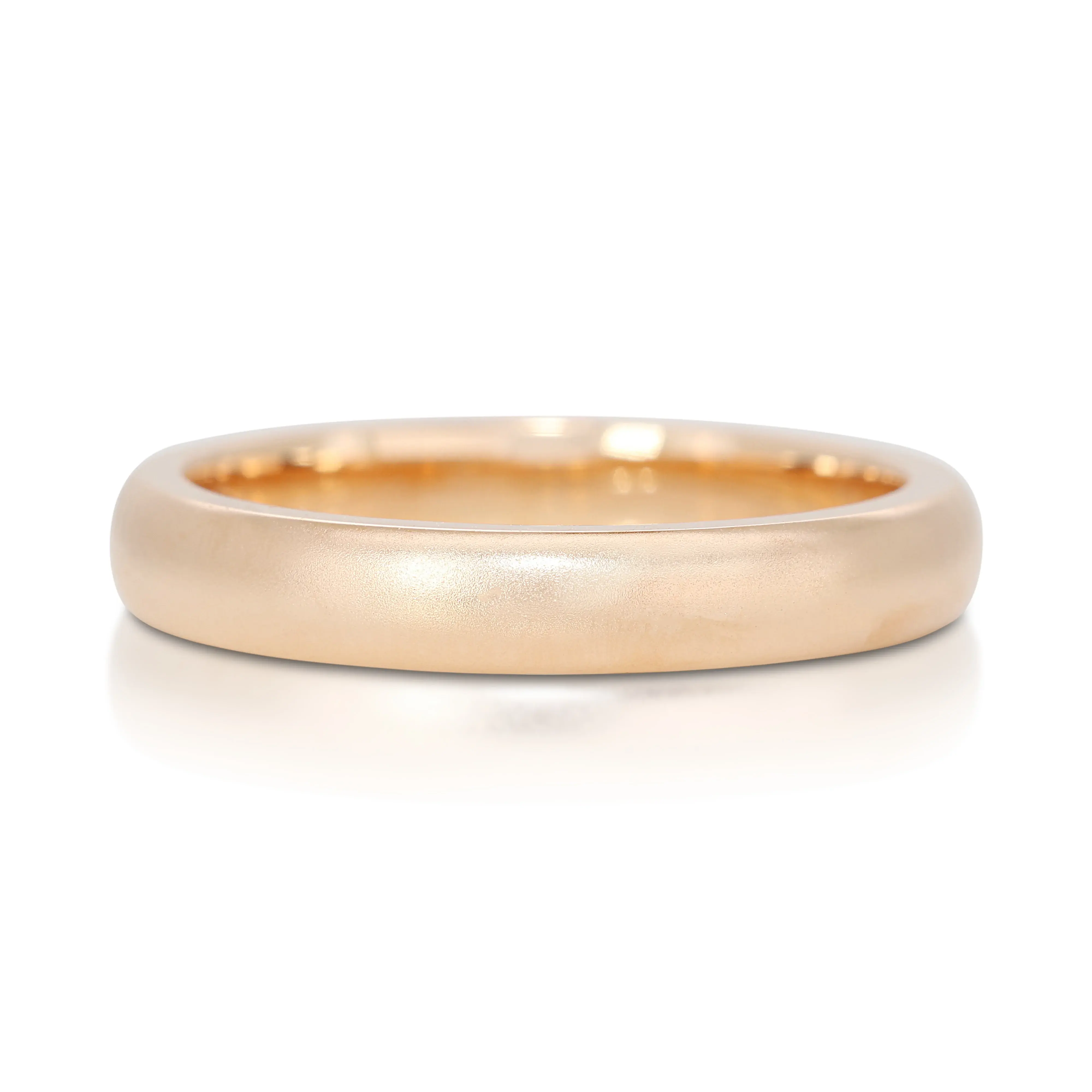 18K Rose Gold Fusion of Tradition and Trend Ring