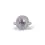 Thumbnail: Fabulous 2.30ct. Oval Mixed Cut Double Halo Kunzite Ring with Side Diamonds