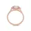 Thumbnail: Vintage 18 kt. Pink Gold 1.01 ct Diamond Engagement Ring