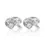 Thumbnail: 14K White Gold Elegant 0.66ct Diamond Earrings