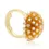 Thumbnail: 18K Yellow Gold Ring with 47 Dazzling Diamonds