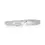 Thumbnail: Stunning 1.08ct Round Brilliant Natural Diamond Bangle in 18K White Gold