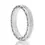 Thumbnail: Luxurious Half-eternity Diamond Ring in 18K White Gold