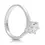 Thumbnail: Timeless 0.71ct Diamond Solitaire Ring set in 18K White Gold