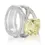 Thumbnail: Exquisite 6.00ct Lemon Quartz Ring with Side Diamond