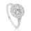 Thumbnail: Exquisite 1.05 Carat Round Brilliant Diamond Ring in 18K White Gold