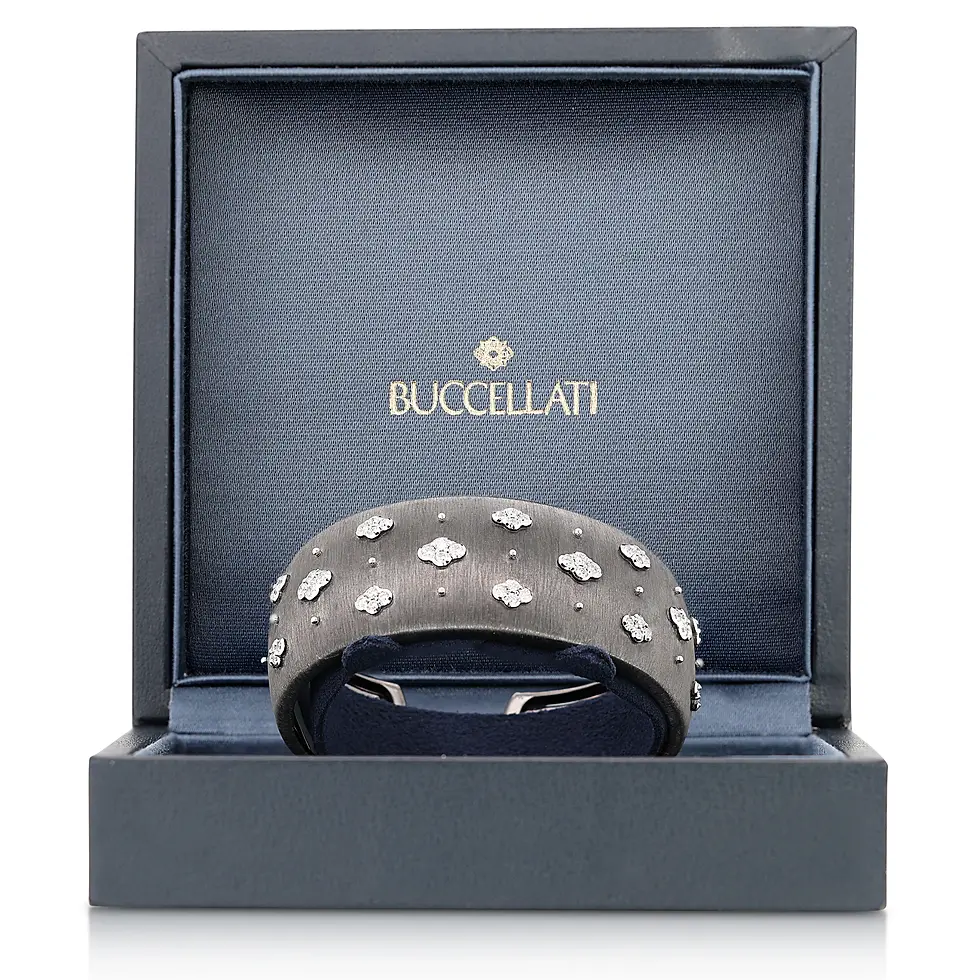 Thumbnail: Dazzling 1.48ct Round Brilliant Diamond Bracelet by Buccellati