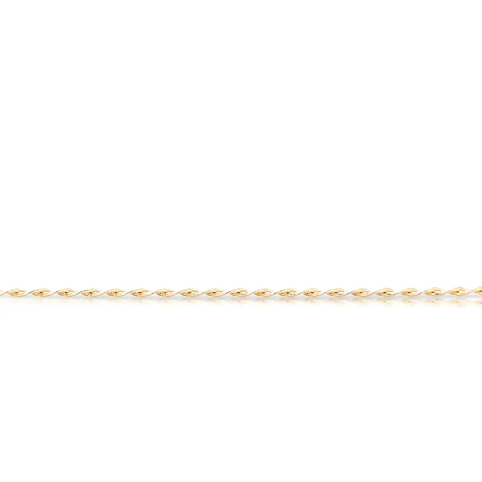 Thumbnail: Minimalist 18K Yellow Gold Chain Necklace