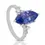 Thumbnail: Captivating 2.80 Carat Tanzanite Ring in 18K White Gold