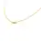 Thumbnail: Minimalist 18K Yellow Gold Chain Necklace