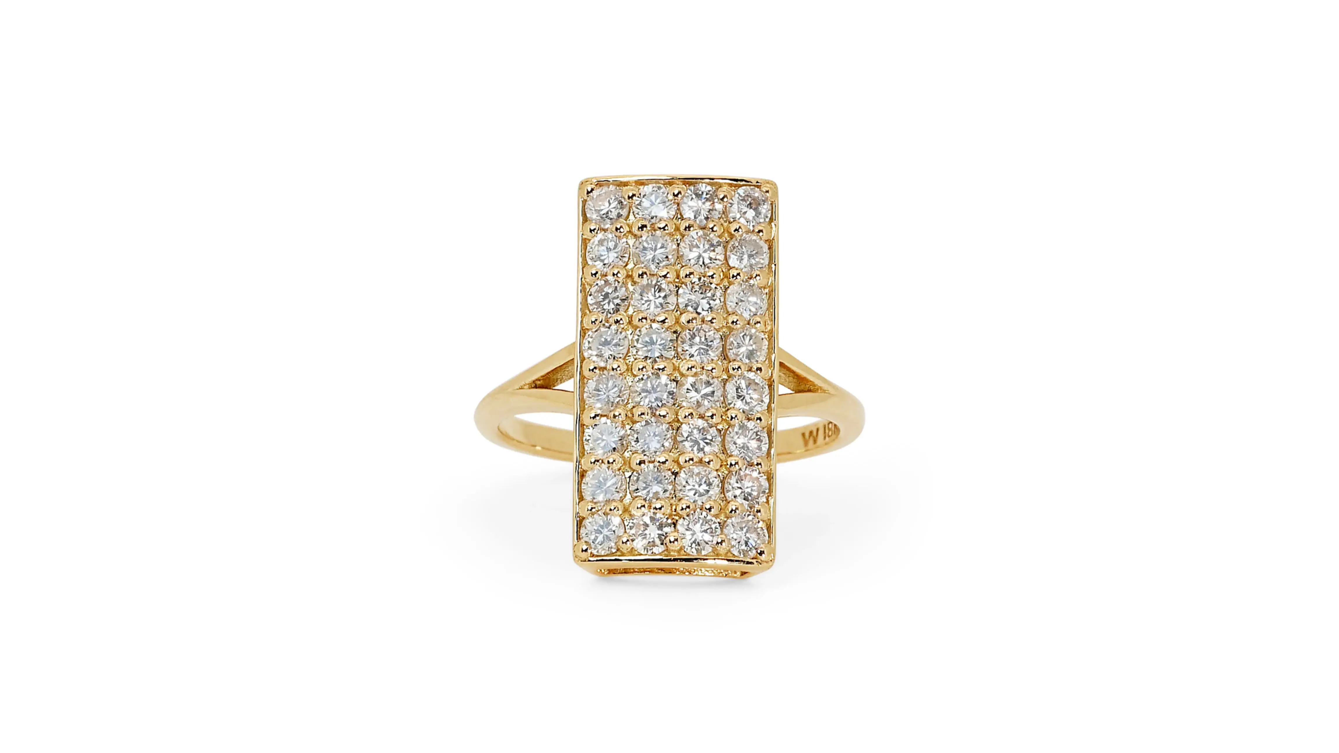 Gorgeous 1.51ct. Round Brilliant Art Deco Diamond Ring