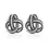 Thumbnail: Luxurious 1.6 ct. Round Brilliant Diamonds Earrings