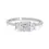 Thumbnail: Dazzling Brilliance Cushion Diamond Ring in 18K White Gold