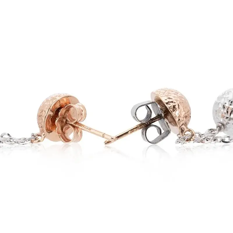 Thumbnail: Luxurious 9K Gold Earrings