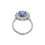 Thumbnail: Diana Ring White Gold Sapphire with GIA Cert