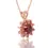 Thumbnail: Enchanting 1.40ct Garnet and Multicolor Sapphire Necklace
