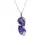 Thumbnail: Lovely 6.12ct. Pear Shape Drop Amethyst Necklace