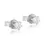 Thumbnail: Elegant 0.30ct Round Brilliant Natural Diamond Stud Earrings in 18K White Gold