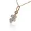 Thumbnail: Delicate 18K Yellow Gold Pendant with Diamonds