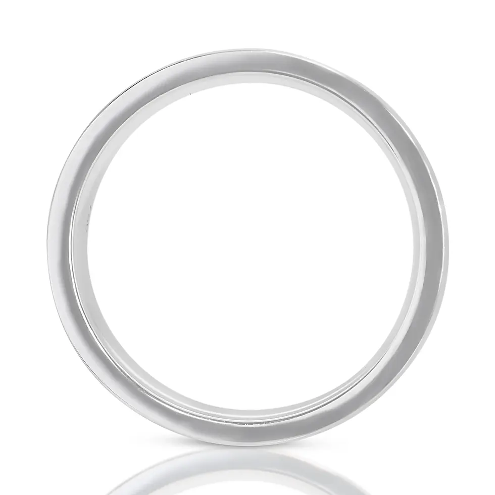 Thumbnail: Sleek and Stylish 18K Two-Tone Gold Ring