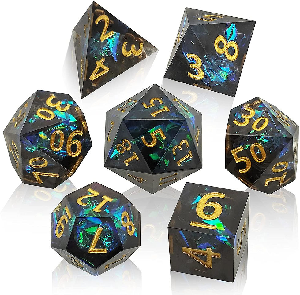 Thumbnail: 7 Pieces Luxury DND Dice Game Set