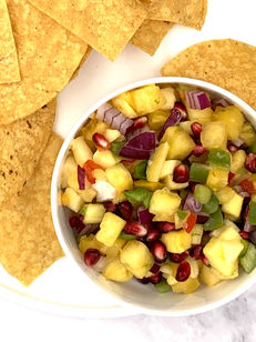 Mango and Pomegranate Salsa.