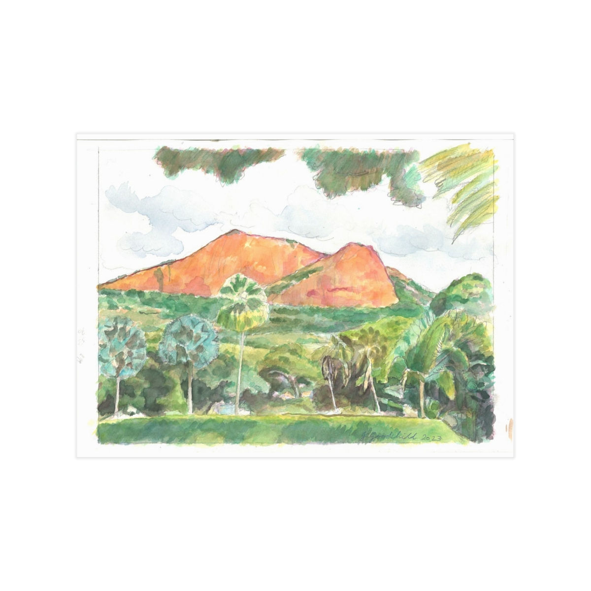 Castle Hill - Print