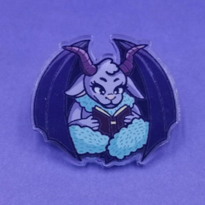 Baphomet - Creepy Cuties Acrylic Pin