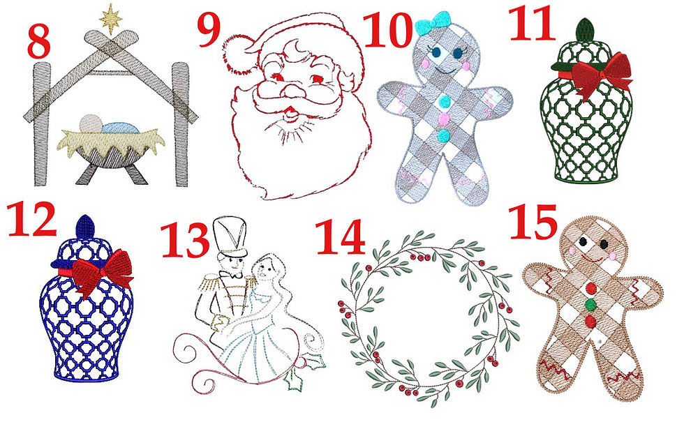 Thumbnail: Christmas Light Blue Knot Sash