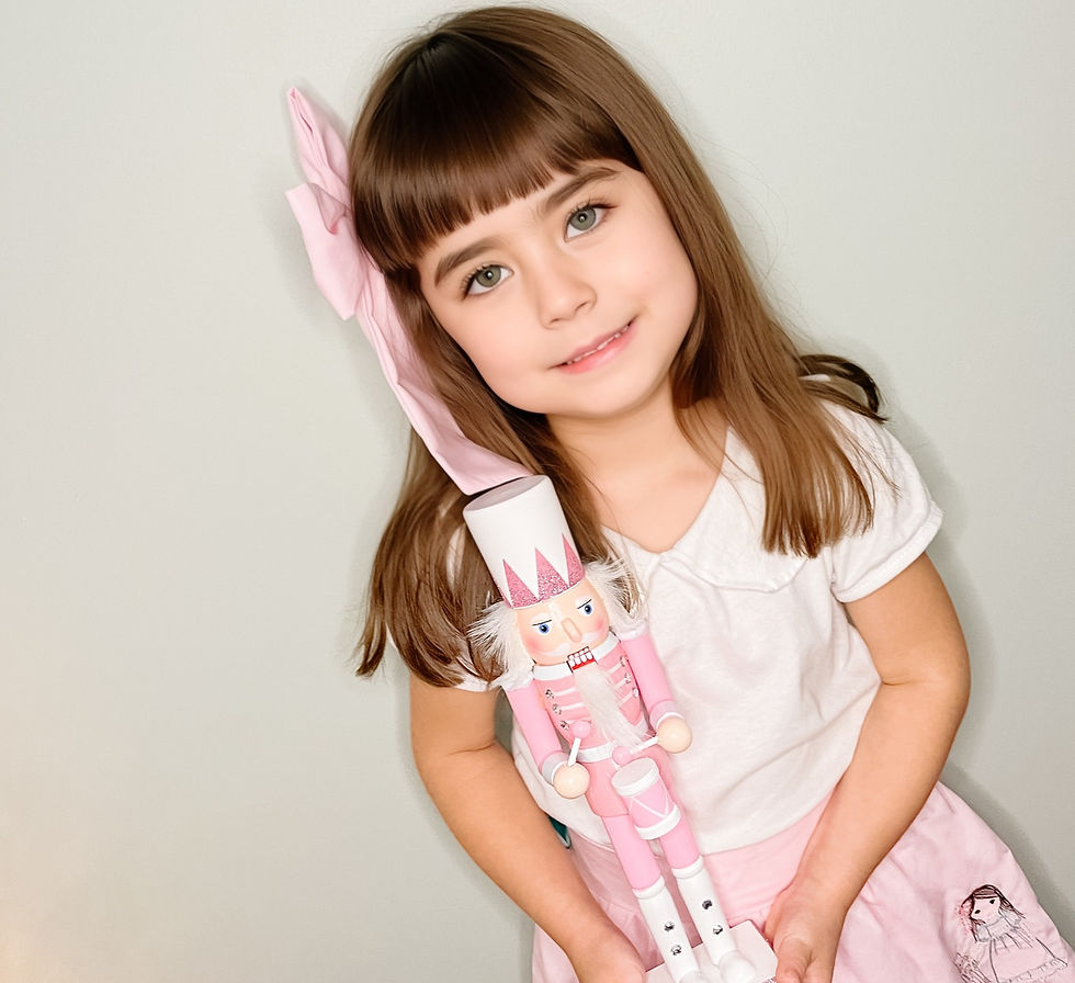 Thumbnail: Christmas Nutcracker Ballerina Hair Bow