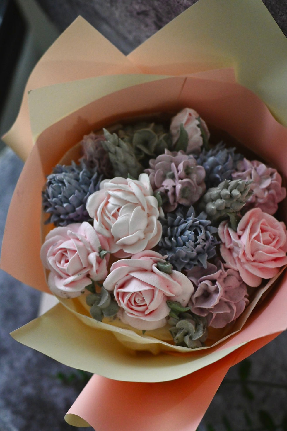 Thumbnail: Smaller Size Marshmallow Bouquet - 15cm