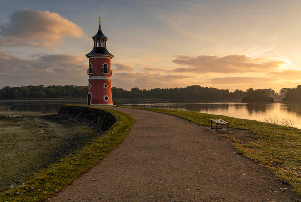 Der kleine Leuchtturm in Moritzburg