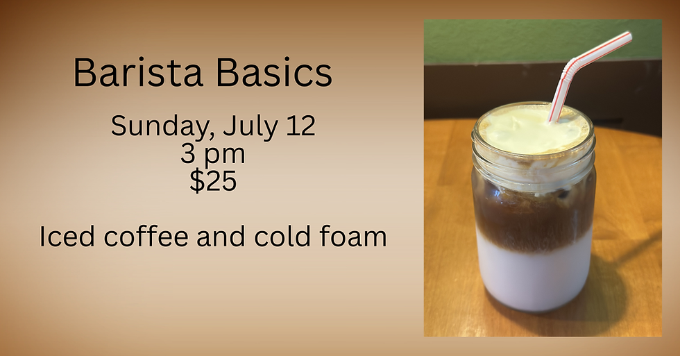 Barista Basics Iced Coffee and Cold Foam