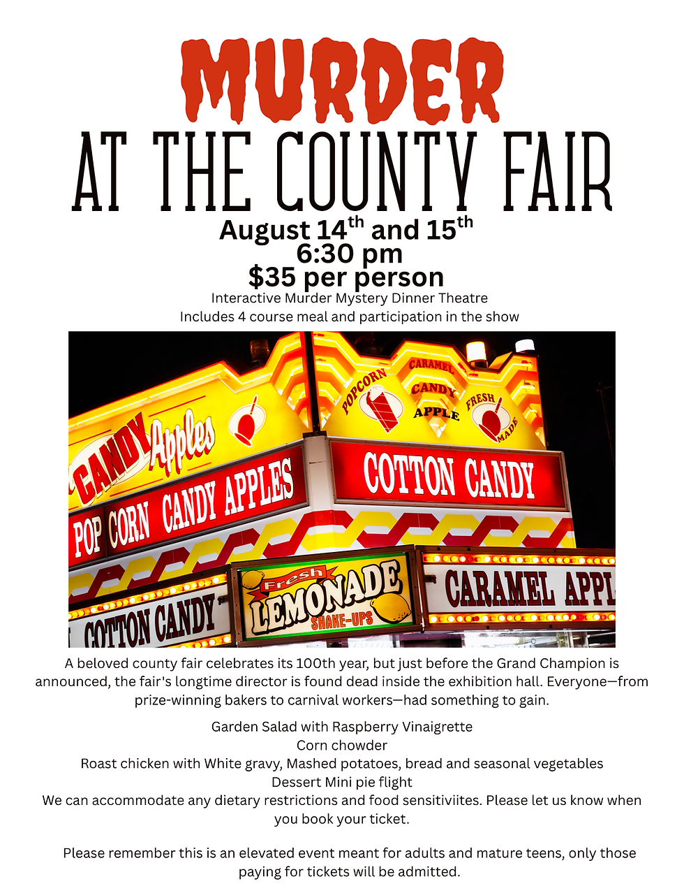 Murder at the County Fair