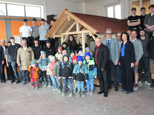 Kindergarten-Spielhaus verlost