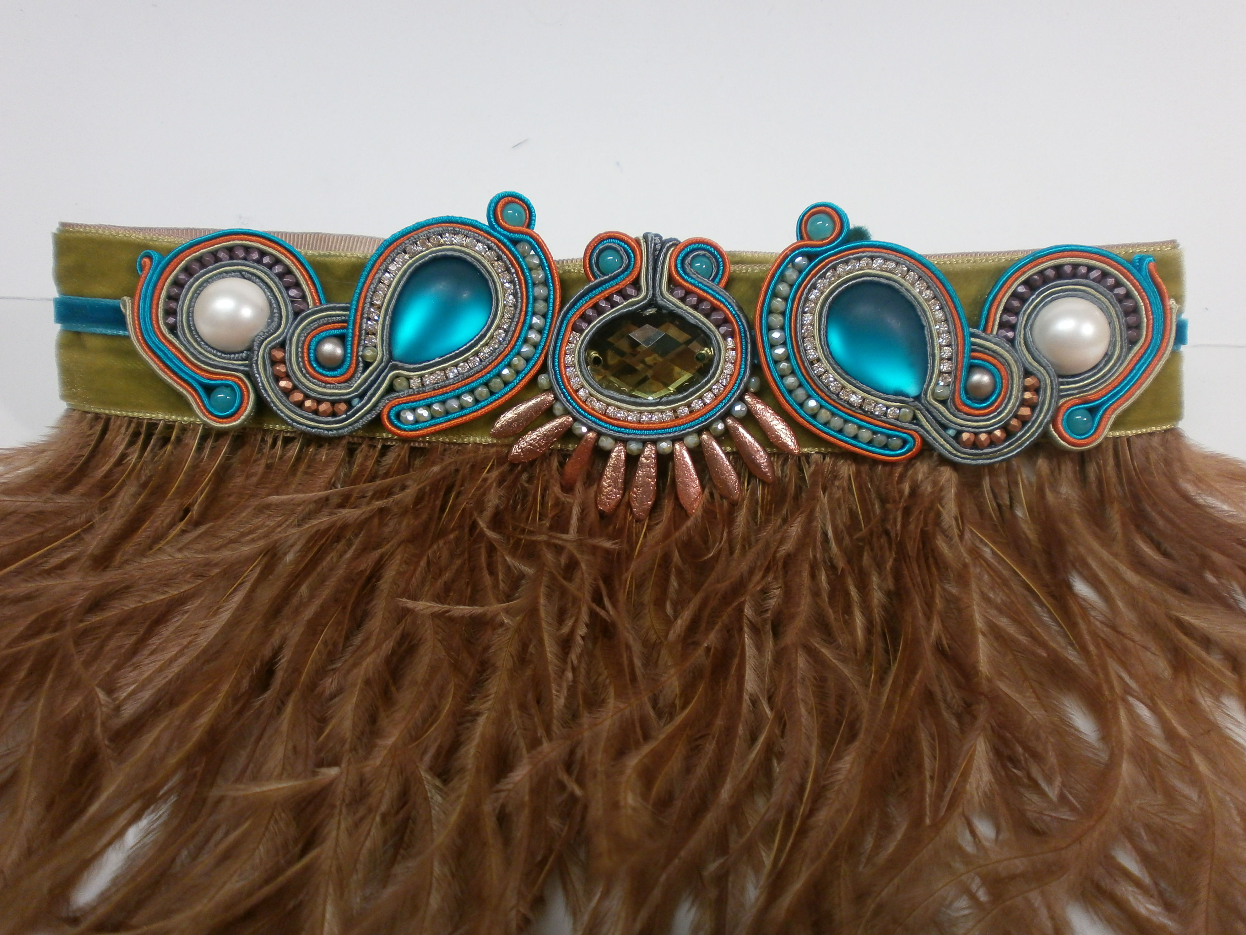 Cinturón soutache Higuerillas
