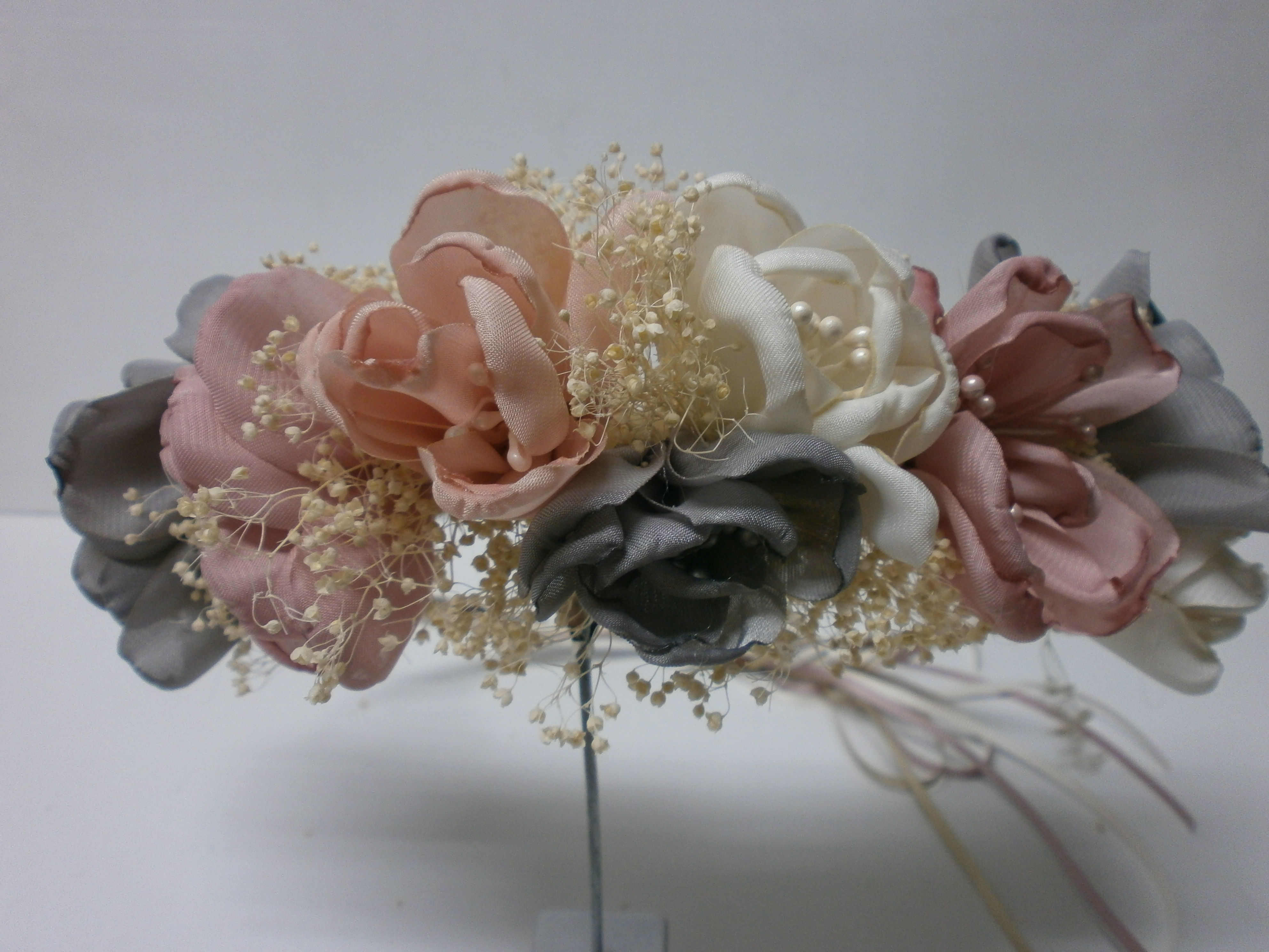 Corona de flores Alhelí.