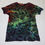 Thumbnail: Medium V-neck Rainbow Chaos Geode TieDye T-shirt