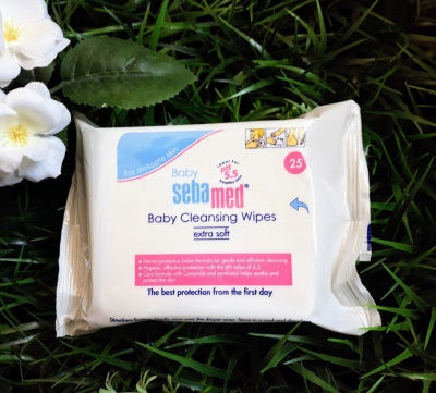 Thumbnail: Baby Cleansing Wipes Brand Seba Med Pack of 25 Pieces
