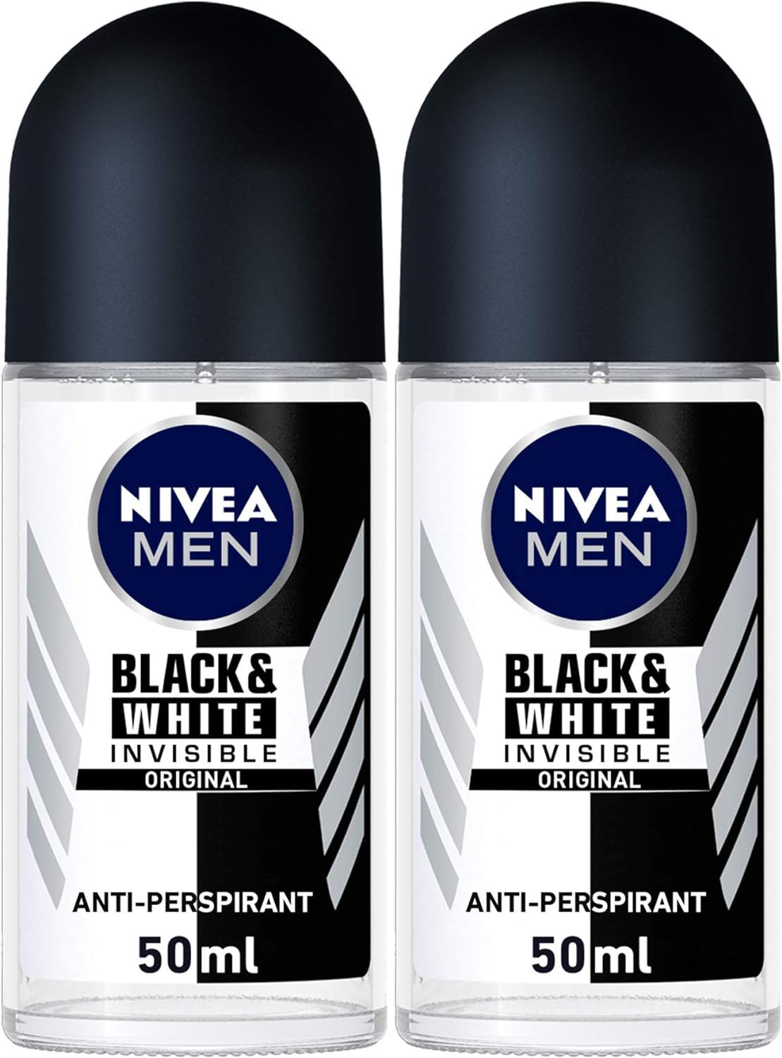 NIVEA MEN Antiperspirant Roll-on for Men - 2x50ml