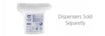 Thumbnail: Purell Sanitizing Wipes 1200 Count Refill Bag for Wall Mounted Dispenser