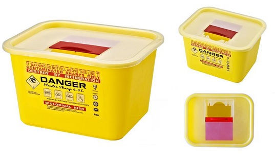Sharps Disposal Container 5 ltr.