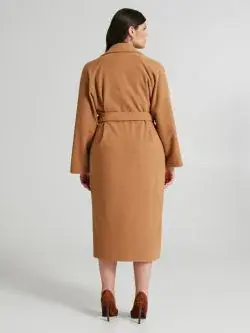 Miniatura: Cappotto Curvy con cintura - Rinascimento