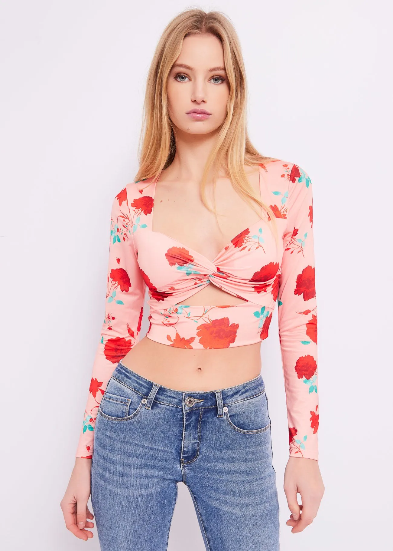 T-SHIRT FLOREALE - DENNY ROSE