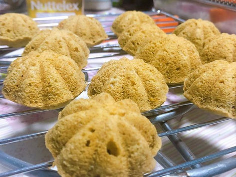 Eggless Kueh Bulu