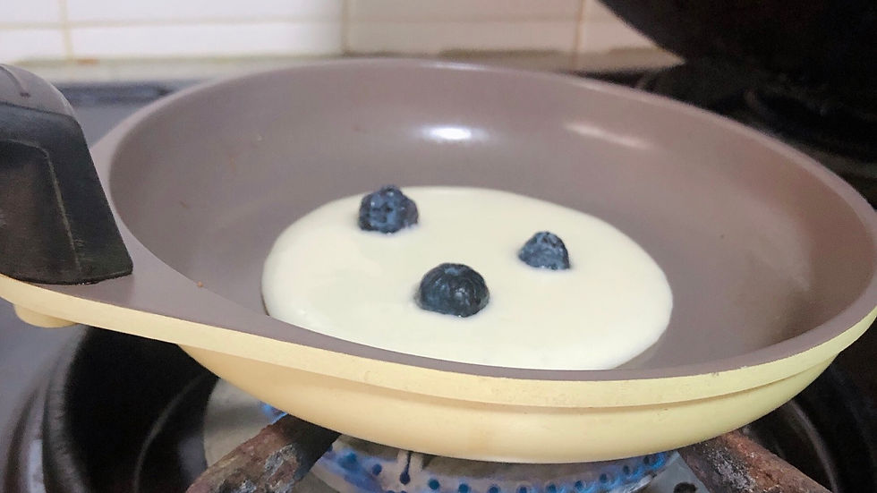 Vegan Blueberry Pancake