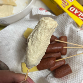 Vegetarian Corn Dog batter