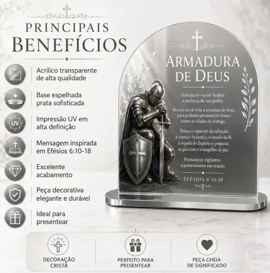 Miniatura: Placa Armadura De Deus